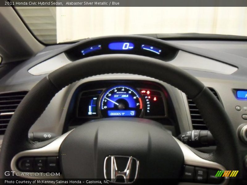  2011 Civic Hybrid Sedan Hybrid Sedan Gauges
