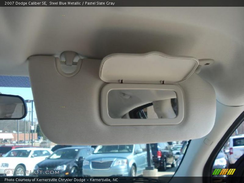 Steel Blue Metallic / Pastel Slate Gray 2007 Dodge Caliber SE
