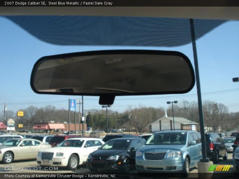 Steel Blue Metallic / Pastel Slate Gray 2007 Dodge Caliber SE