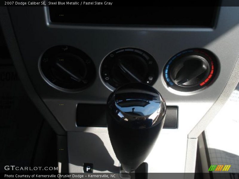 Steel Blue Metallic / Pastel Slate Gray 2007 Dodge Caliber SE