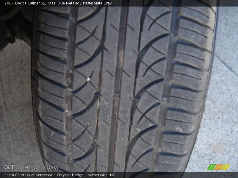 Steel Blue Metallic / Pastel Slate Gray 2007 Dodge Caliber SE