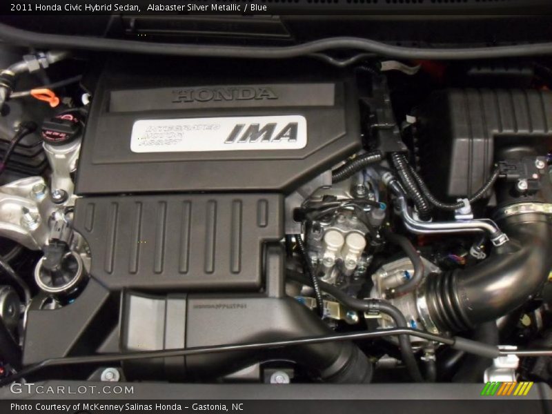 2011 Civic Hybrid Sedan Engine - 1.3 Liter SOHC 8-Valve i-VTEC 4 Cylinder IMA Gasoline/Electric Hybrid