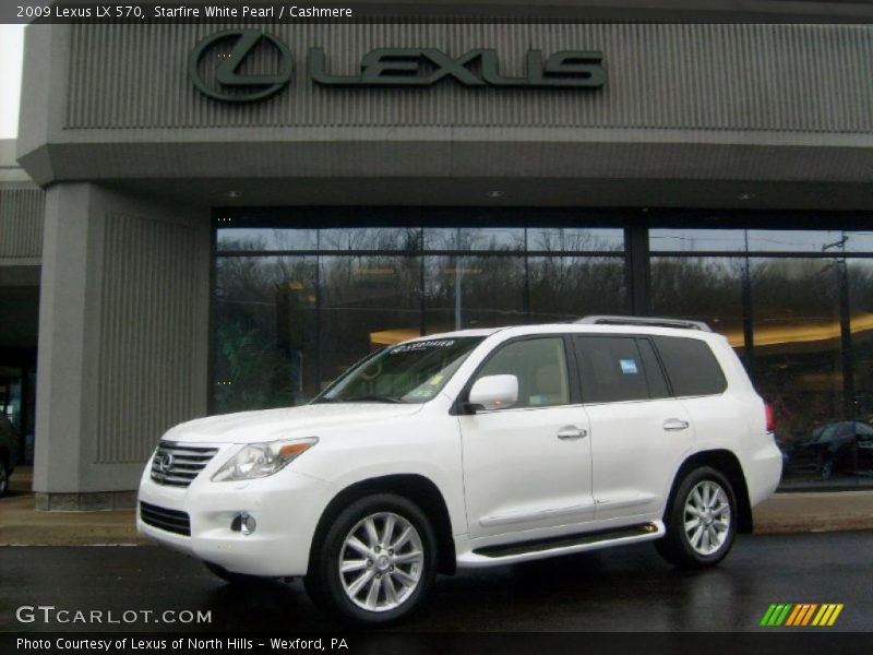 Starfire White Pearl / Cashmere 2009 Lexus LX 570