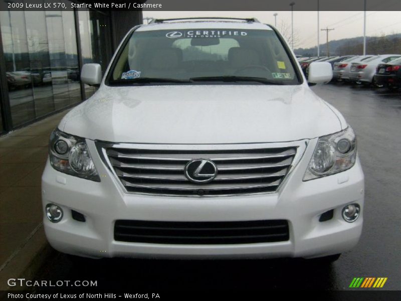 Starfire White Pearl / Cashmere 2009 Lexus LX 570