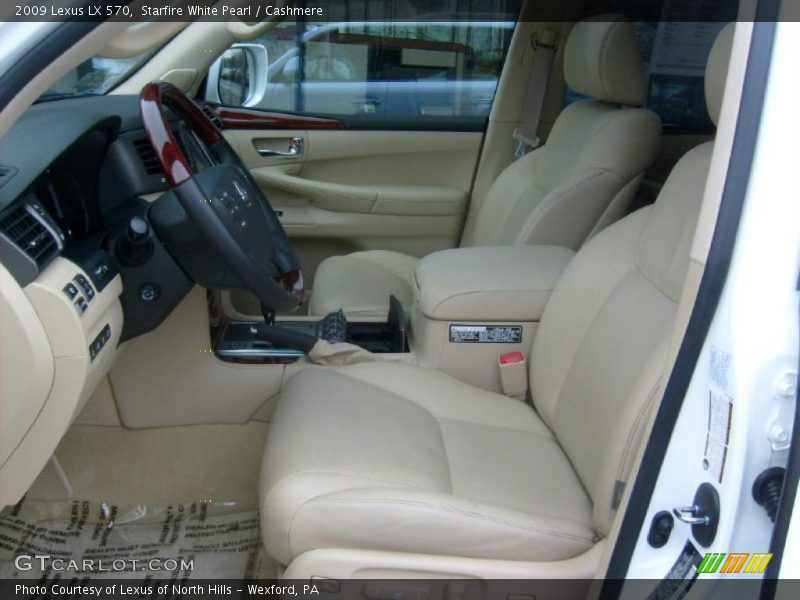 Starfire White Pearl / Cashmere 2009 Lexus LX 570