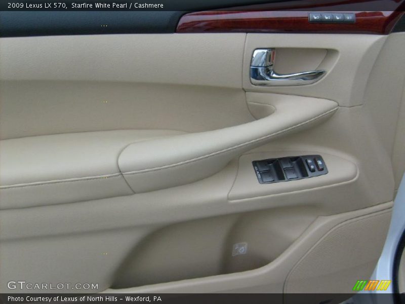 Starfire White Pearl / Cashmere 2009 Lexus LX 570