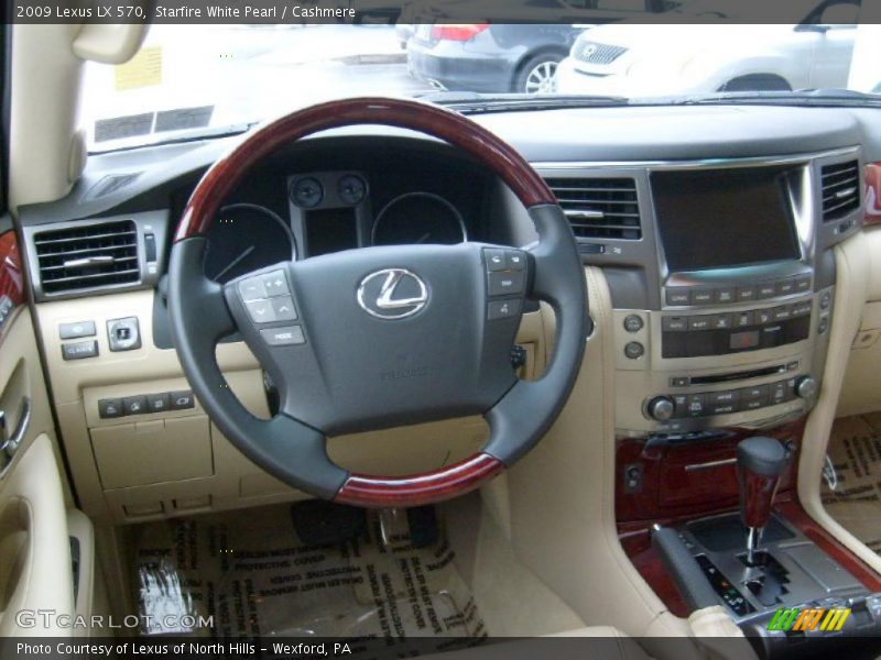 Starfire White Pearl / Cashmere 2009 Lexus LX 570