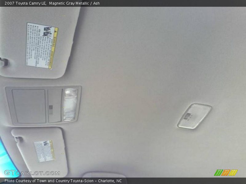 Magnetic Gray Metallic / Ash 2007 Toyota Camry LE