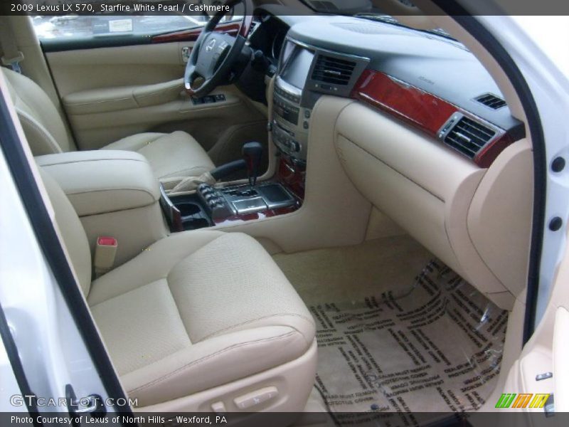 Starfire White Pearl / Cashmere 2009 Lexus LX 570