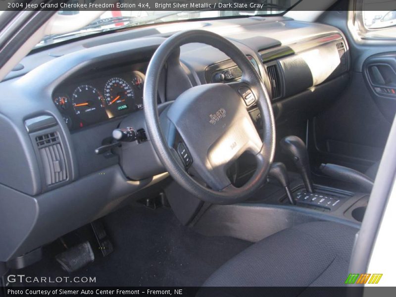 Bright Silver Metallic / Dark Slate Gray 2004 Jeep Grand Cherokee Freedom Edition 4x4