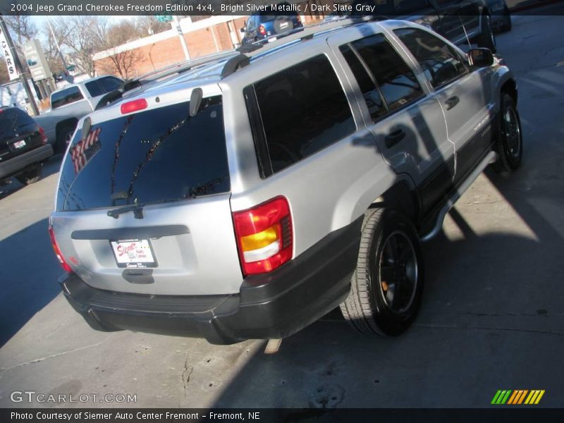 Bright Silver Metallic / Dark Slate Gray 2004 Jeep Grand Cherokee Freedom Edition 4x4