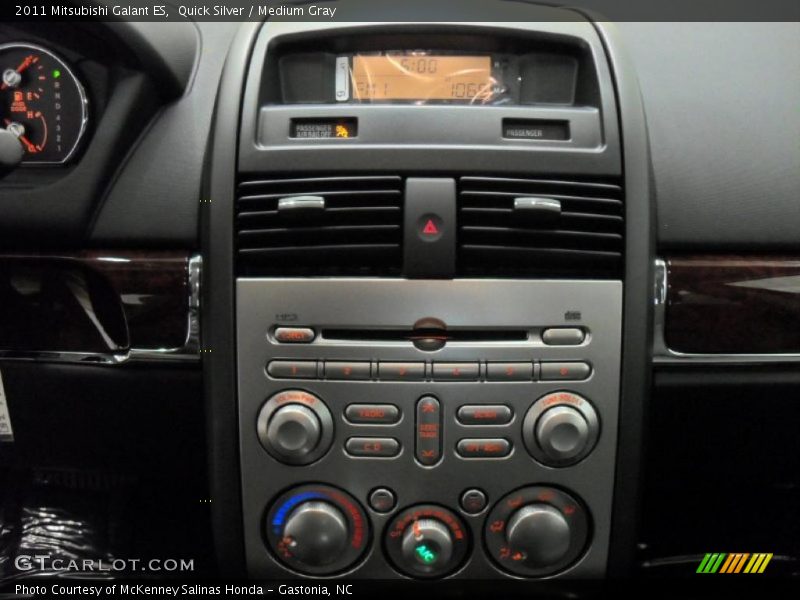 Quick Silver / Medium Gray 2011 Mitsubishi Galant ES