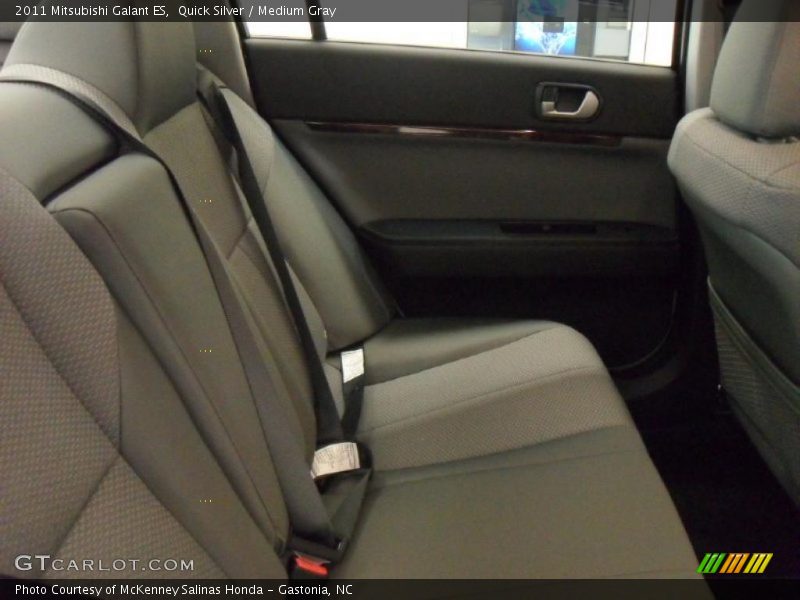 Quick Silver / Medium Gray 2011 Mitsubishi Galant ES