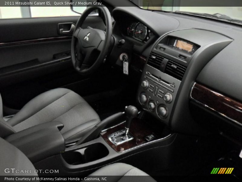 Quick Silver / Medium Gray 2011 Mitsubishi Galant ES