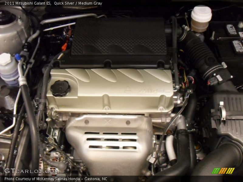 Quick Silver / Medium Gray 2011 Mitsubishi Galant ES