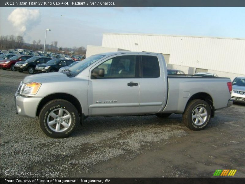 2011 Titan SV King Cab 4x4 Radiant Silver
