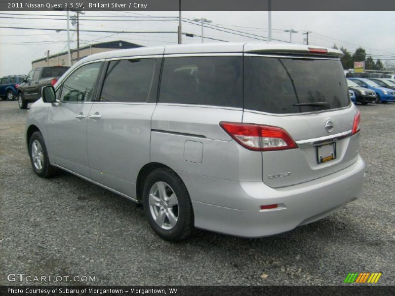  2011 Quest 3.5 SV Brilliant Silver