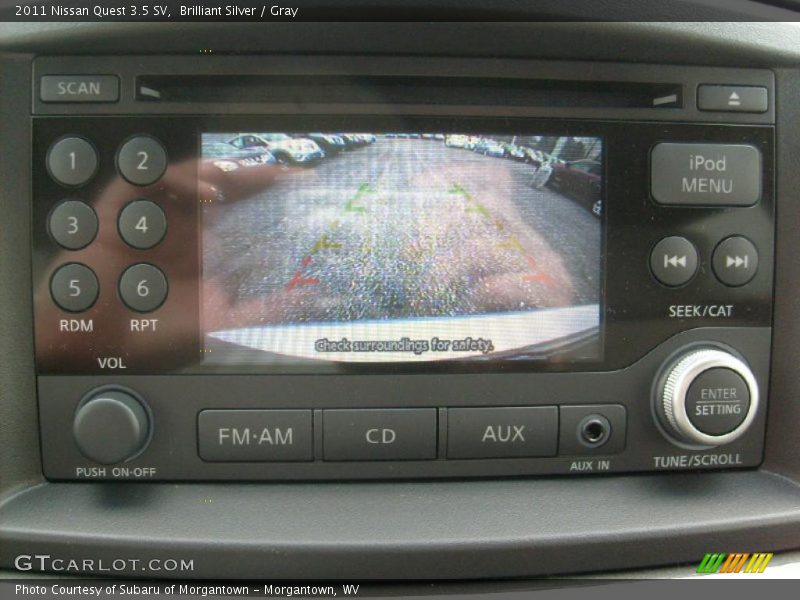 Controls of 2011 Quest 3.5 SV