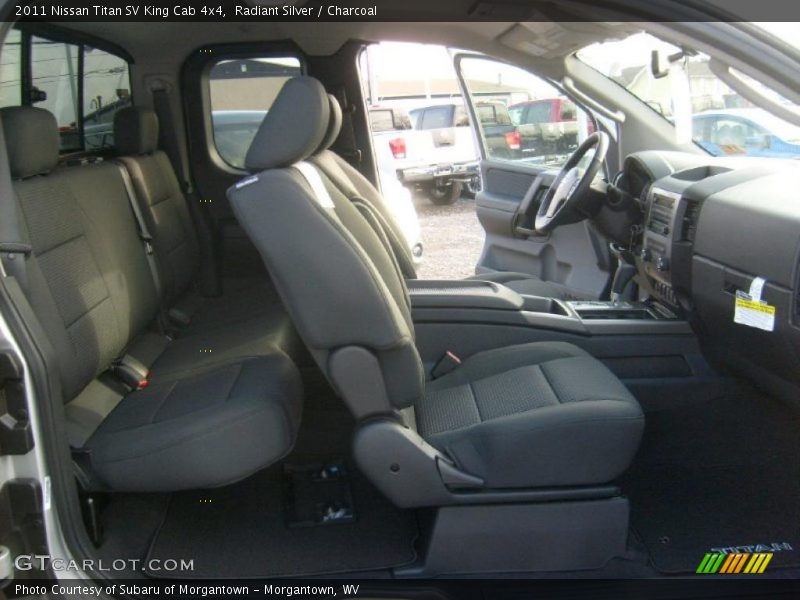  2011 Titan SV King Cab 4x4 Charcoal Interior