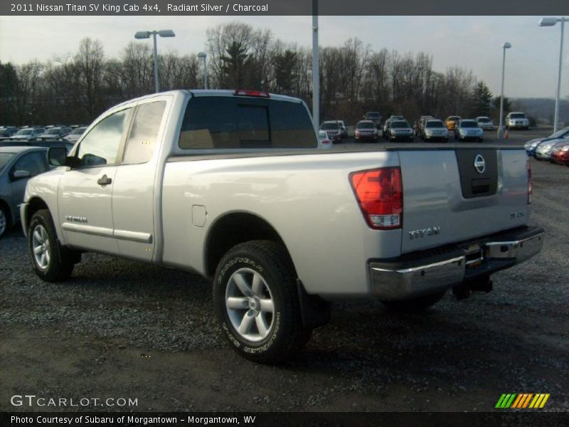  2011 Titan SV King Cab 4x4 Radiant Silver