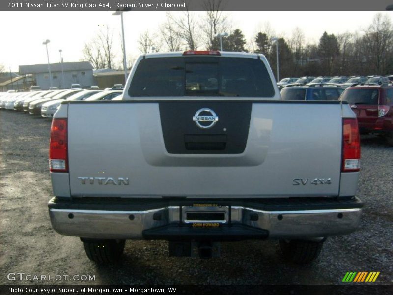  2011 Titan SV King Cab 4x4 Radiant Silver