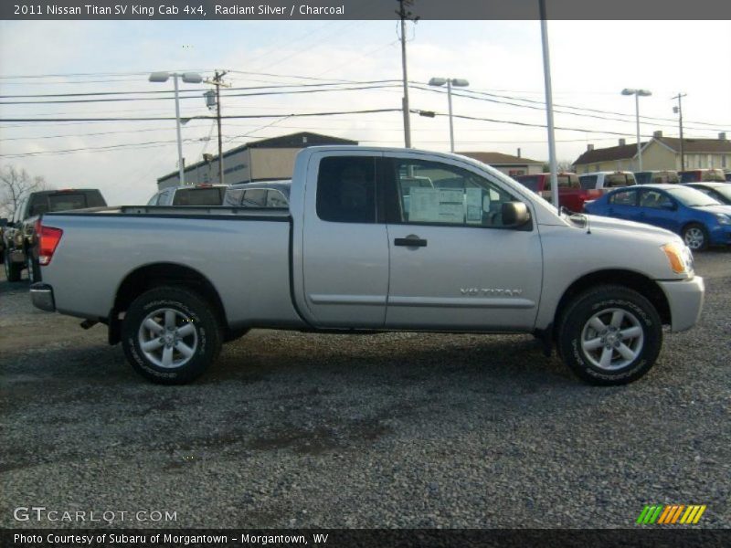  2011 Titan SV King Cab 4x4 Radiant Silver