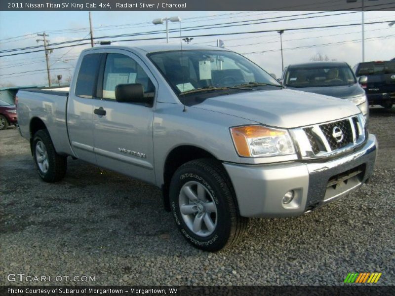 Front 3/4 View of 2011 Titan SV King Cab 4x4