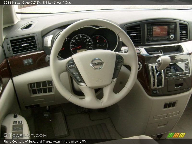 Dashboard of 2011 Quest 3.5 SV