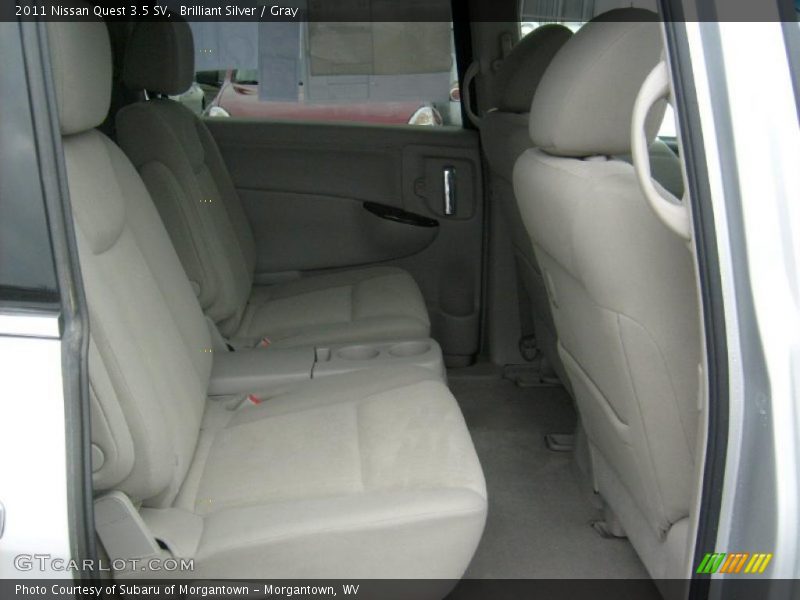  2011 Quest 3.5 SV Gray Interior