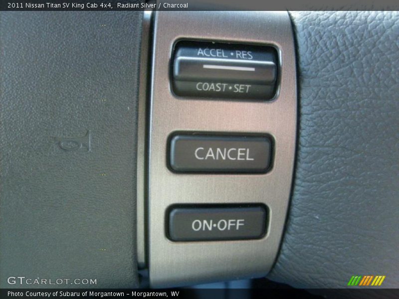 Controls of 2011 Titan SV King Cab 4x4