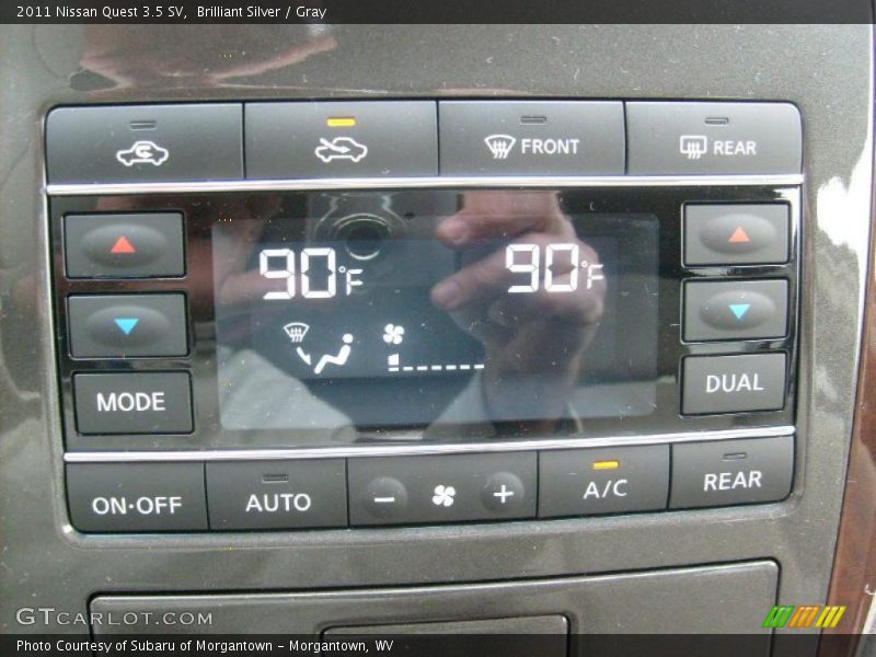 Controls of 2011 Quest 3.5 SV