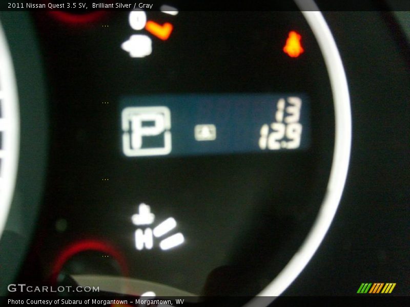 Brilliant Silver / Gray 2011 Nissan Quest 3.5 SV