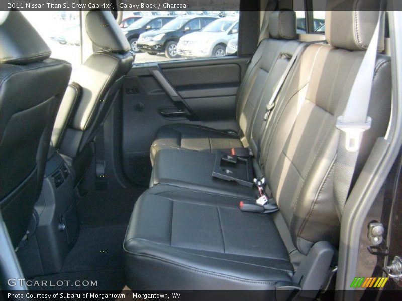  2011 Titan SL Crew Cab 4x4 Charcoal Interior