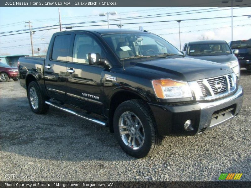Front 3/4 View of 2011 Titan SL Crew Cab 4x4