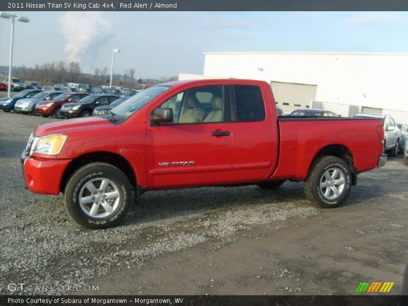  2011 Titan SV King Cab 4x4 Red Alert