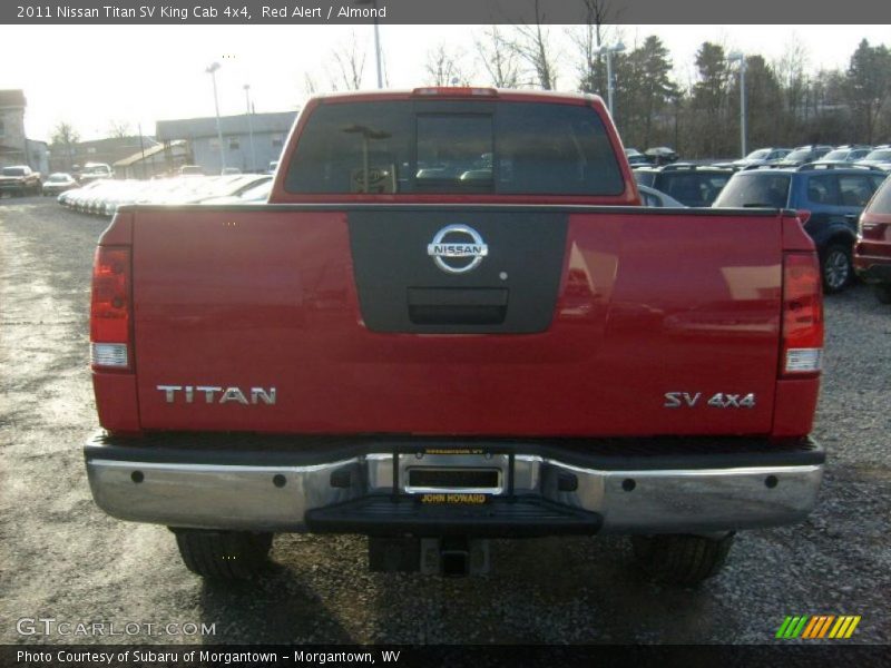  2011 Titan SV King Cab 4x4 Red Alert