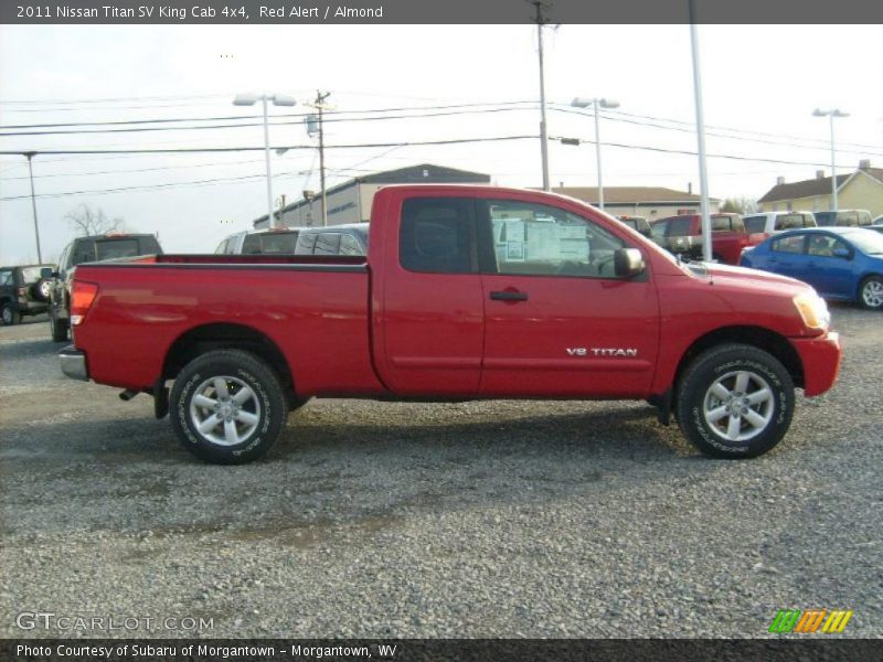  2011 Titan SV King Cab 4x4 Red Alert