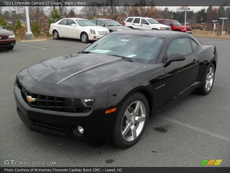 Black / Black 2011 Chevrolet Camaro LT Coupe