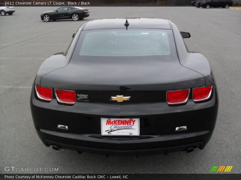 Black / Black 2011 Chevrolet Camaro LT Coupe