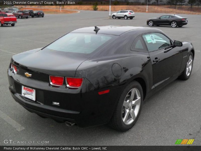Black / Black 2011 Chevrolet Camaro LT Coupe