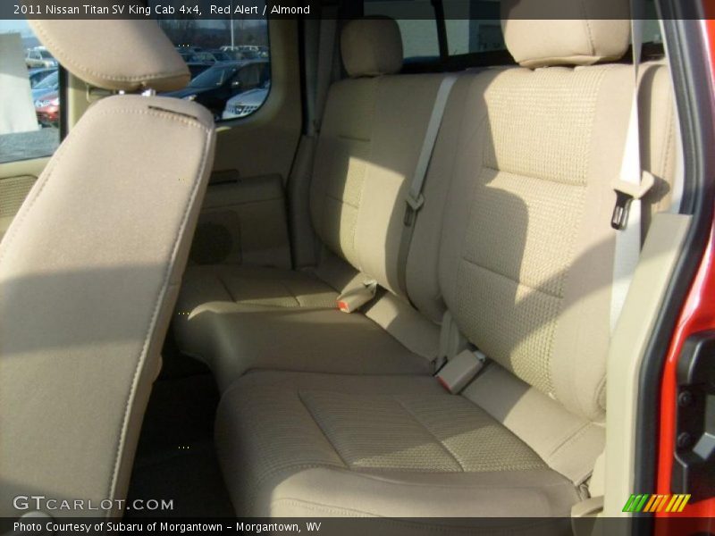  2011 Titan SV King Cab 4x4 Almond Interior