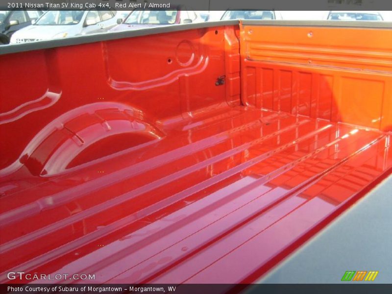 Red Alert / Almond 2011 Nissan Titan SV King Cab 4x4