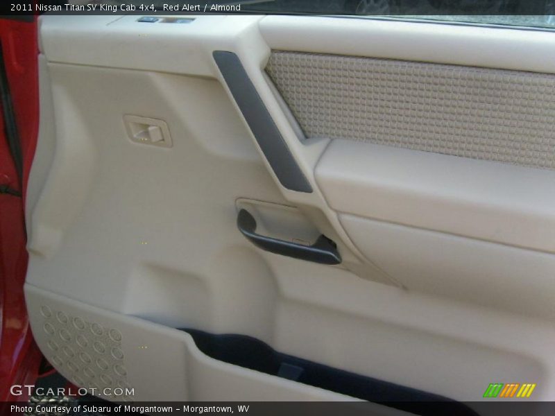 Door Panel of 2011 Titan SV King Cab 4x4