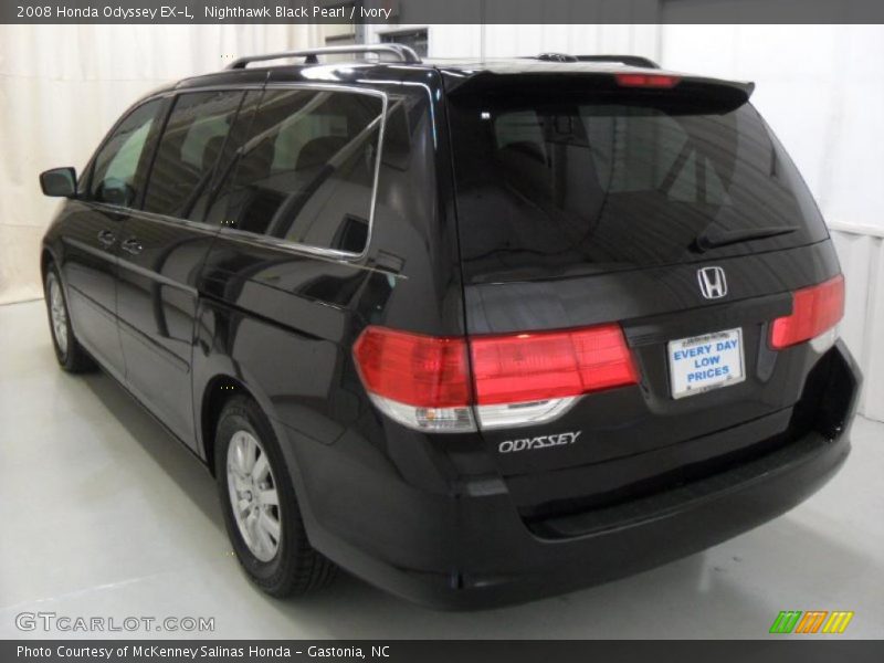 Nighthawk Black Pearl / Ivory 2008 Honda Odyssey EX-L