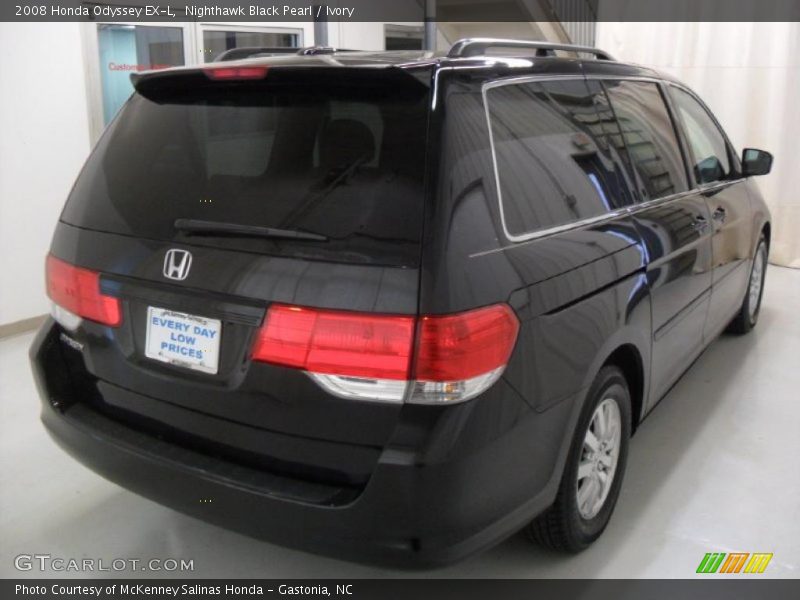 Nighthawk Black Pearl / Ivory 2008 Honda Odyssey EX-L