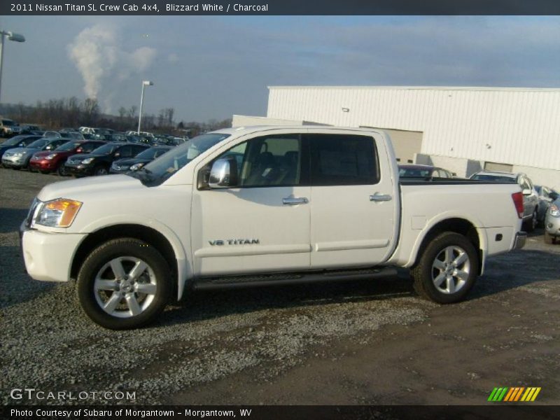  2011 Titan SL Crew Cab 4x4 Blizzard White
