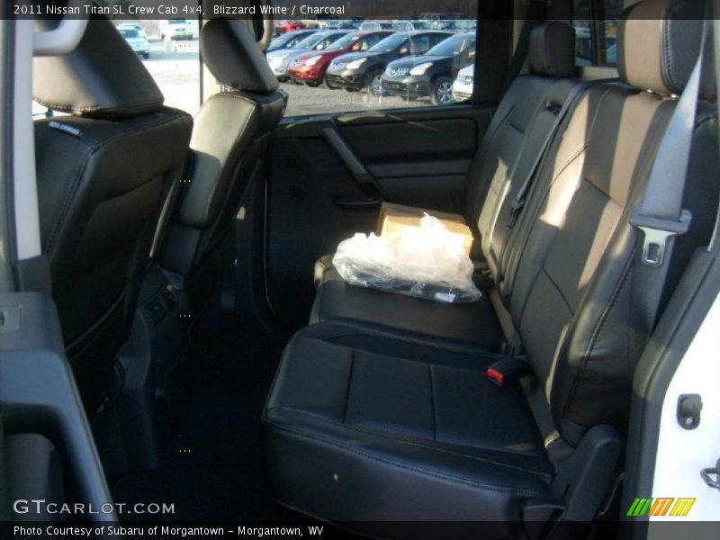 Blizzard White / Charcoal 2011 Nissan Titan SL Crew Cab 4x4