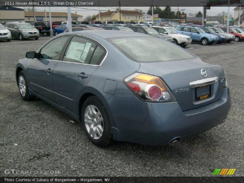 Ocean Gray / Charcoal 2011 Nissan Altima 2.5 S