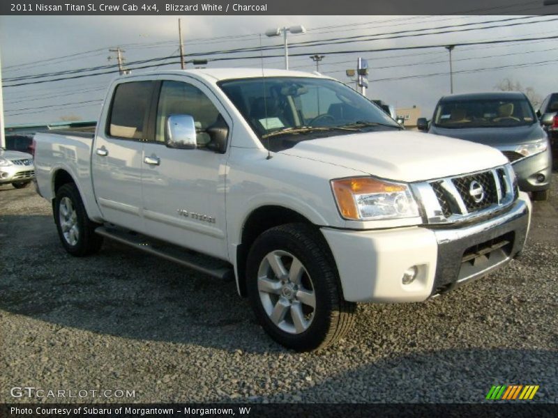 Front 3/4 View of 2011 Titan SL Crew Cab 4x4