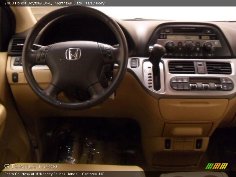 Nighthawk Black Pearl / Ivory 2008 Honda Odyssey EX-L